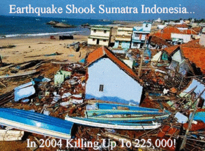 Earthquake Sumatra Indonesia 2004