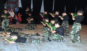 Palestinian Children Terrorist Training Camp! Source: Israel Hayom 