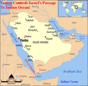 Yemen Blocks Israel From Indian Ocean