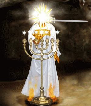 Jesus In Middle Of Churches