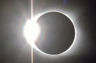 Glorious Diamond Ring Solar Eclipse